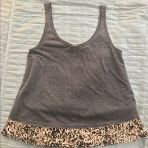 Tank sparkle top